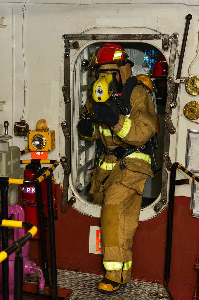 Fire fighting appliances onboard ship